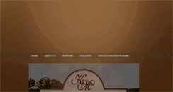 Desktop Screenshot of mastersonfarms.com