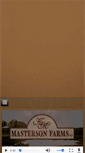 Mobile Screenshot of mastersonfarms.com